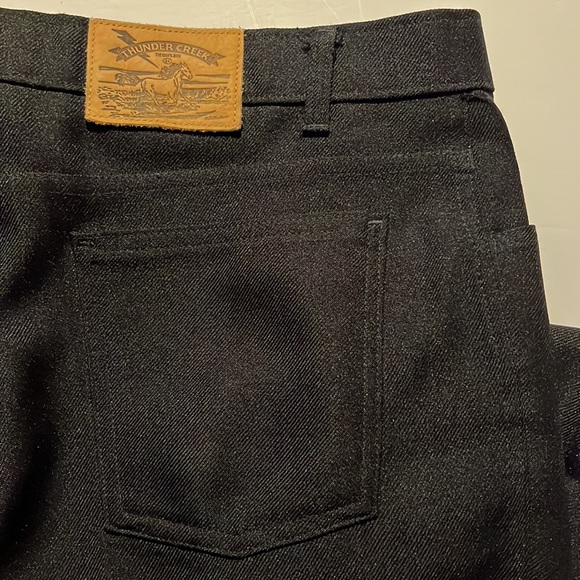 Thunder Creek The Man’s Jean, Dress Pant, size 40X31, Black - Picture 4 of 7